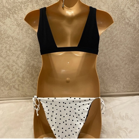 Dippin' Daisy's Black and White Polka Dot Bikini - Picture 8 of 15